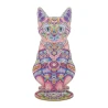 Алмазная мозаика ПРЕМИУМ Котенок на подставке размером 30х30 см (BJP13)