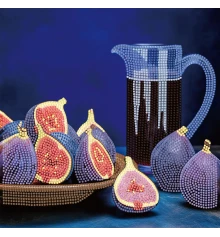 Алмазная картина Сочные инжиры 30х30 (YJB3030-02) купить в интернет магазине подарков ПраздникШоп