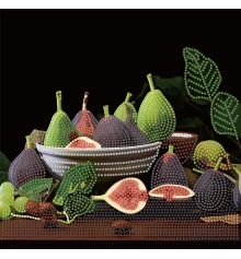 Алмазная картина Яркие инжиры 30х30 (YJB3030-07) купить в интернет магазине подарков ПраздникШоп