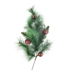 Елочная ветка Yes! Fun 0.50 м с украшением Подарочная купить в интернет магазине подарков ПраздникШоп