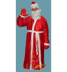 Костюм "Дед Мороз с рисунком" купить в интернет магазине подарков ПраздникШоп