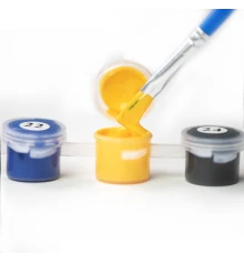 Картина по номерам ПРЕМИУМ Котик в красках с лаком и с уровнем размером 40х50 см (GS1525) купить в интернет магазине подарков ПраздникШоп