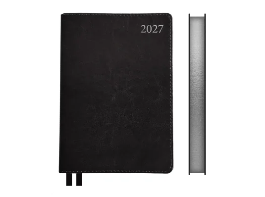 Ежедневник Leo Planner Aldento A5 датированный 2027 интегральный черный 368 страниц купить в интернет магазине подарков ПраздникШоп