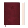 Ежедневник Leo Planner Vector А5 датированный 2027 твердый бордовый 368 страниц
