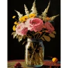 Картина по номерам Нежность в банке на черном фоне 40х50 (AH1319)