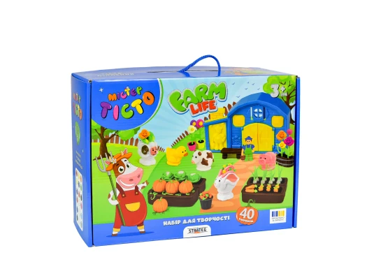 Набор для творчества Мистер тесто Farm Life на украинском языке (41039) купить в интернет магазине подарков ПраздникШоп