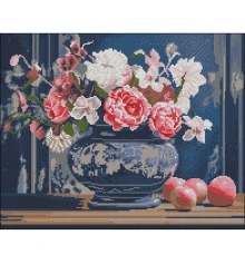 Алмазная картина Пионы и яблоки 40х50 (FZ4050-03) купить в интернет магазине подарков ПраздникШоп