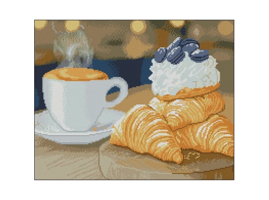 Алмазная картина Французские вкусности 40х50 (FZ4050-07) купить в интернет магазине подарков ПраздникШоп