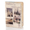 Шкіряна обкладинка на паспорт Міста Європи
