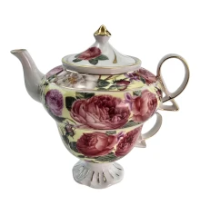 Сервиз фарфор (3TA3108-6) 1 чайник + 1 чашка «Розы» (200/400 мл чашка/чайник) купить в интернет магазине подарков ПраздникШоп