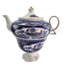 Сервиз фарфор (3TA1003-5) 1 чайник + 1 чашка «Павлины» (200/400 мл чашка/чайник) купить в интернет магазине подарков ПраздникШоп