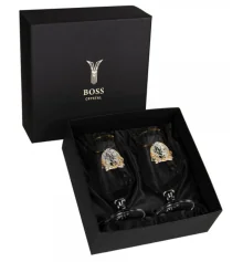 Набор для пива "Директорский" 2 бокала 470 мл, хрусталь купить в интернет магазине подарков ПраздникШоп