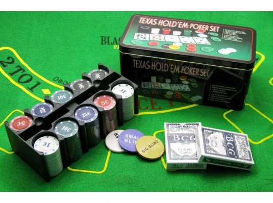 Покерный набор ( 2 колоды карт + 200 фишек ) купить в интернет магазине подарков ПраздникШоп