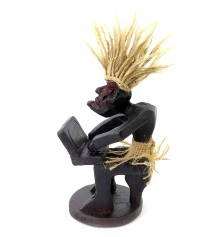 Папуас «Програмист» дерево (13.5×9×8 см) купить в интернет магазине подарков ПраздникШоп