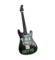 Гитара «Green Day» миниатюра дерево (24×8 × 1.5 см) купить в интернет магазине подарков ПраздникШоп