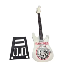 Гитара «Ramones» миниатюра дерево (24×8 × 1.5 см) купить в интернет магазине подарков ПраздникШоп