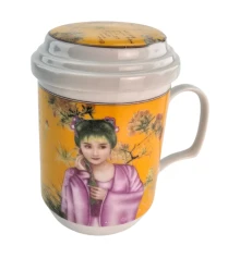 Чашка заварочная с ситом (330мл) (BFC161-13) «Гейша» (h-13 см купить в интернет магазине подарков ПраздникШоп