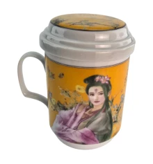 Чашка заварочная с ситом (330мл) (BFC161-13) «Гейша» (h-13 см купить в интернет магазине подарков ПраздникШоп