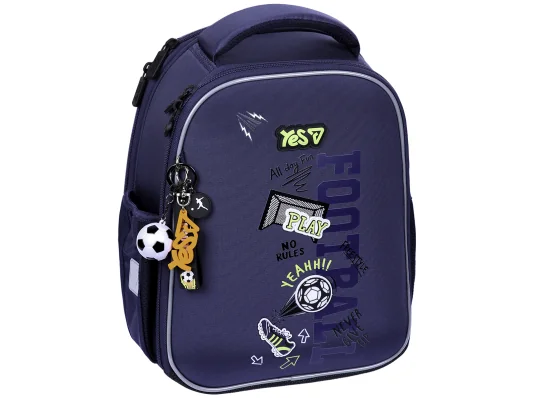 Рюкзак школьный каркасный Yes Play Football H-100S купить в интернет магазине подарков ПраздникШоп