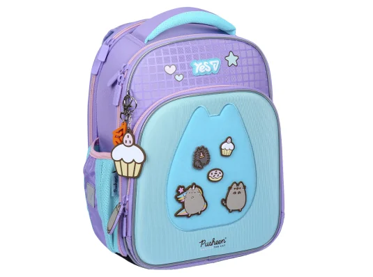 Рюкзак школьный каркасный Yes Pusheen Summer S-78M купить в интернет магазине подарков ПраздникШоп