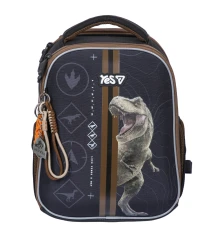 Рюкзак школьный каркасный Yes Jurassic World. Danger H-100S купить в интернет магазине подарков ПраздникШоп