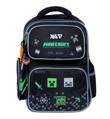 Рюкзак школьный полукаркасный Yes Minecraft Effect S-101M купить в интернет магазине подарков ПраздникШоп