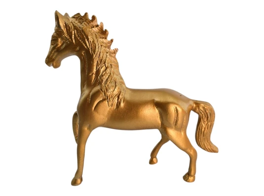 Статуэтка лошади из алюминия (20×18×4 см) купить в интернет магазине подарков ПраздникШоп