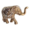 Слон резной алюминиевый (16×25×7 см)
