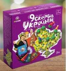 Квест в коробке «9 сокровищ Украины» купить в интернет магазине подарков ПраздникШоп
