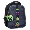 Рюкзак школьный каркасный Yes Minecraft Adventure H-100S