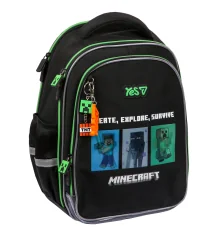 Рюкзак школьный Yes Minecraft Reality S-111M купить в интернет магазине подарков ПраздникШоп