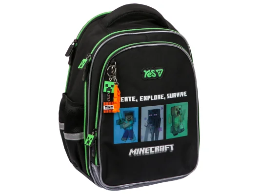 Рюкзак школьный Yes Minecraft Reality S-111M купить в интернет магазине подарков ПраздникШоп