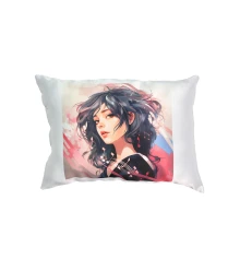 Подушка "Ритм души" размер 26*35 см (черная) с нанесением сублимации (60670) купить в интернет магазине подарков ПраздникШоп