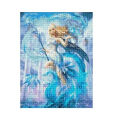 Алмазная мозаика ПРЕМИУМ Девушка-волшебница 30х40 см HX027 купить в интернет магазине подарков ПраздникШоп