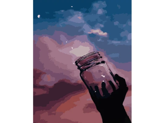 Картина по номерам ПРЕМИУМ Магия в руках размером 40х50 см (GS786) купить в интернет магазине подарков ПраздникШоп