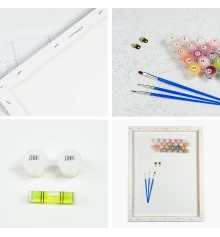 Картина по номерам ПРЕМИУМ Принцесса Индии с лаком размером 40х50 см SY6231 купить в интернет магазине подарков ПраздникШоп