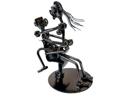 Техно-арт статуэтка "Любовь в офисе" купить в интернет магазине подарков ПраздникШоп