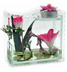 Цветок в стекле №3 купить в интернет магазине подарков ПраздникШоп