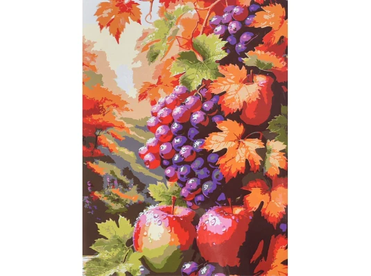 Картина по номерам Осенние спелые фрукты 30х40 (SS-1318) купить в интернет магазине подарков ПраздникШоп