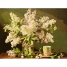 Картина по номерам Белая сирень 30х40 (SS-1323)