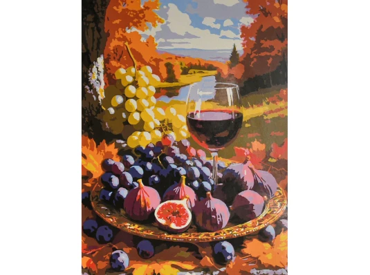 Картина по номерам Осенний натюрморт 30х40 (SS-1327) купить в интернет магазине подарков ПраздникШоп