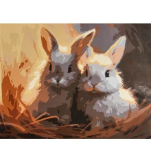 Картина по номерам Пушистые друзья 30х40 (SS-1330) купить в интернет магазине подарков ПраздникШоп