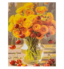 Картина по номерам Золотое настроение 30х40 (SS-1343) купить в интернет магазине подарков ПраздникШоп