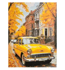 Картина по номерам Желтое настроение улиц 30х40 (SS-1357) купить в интернет магазине подарков ПраздникШоп