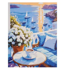 Картина по номерам Утро на побережье 30х40 (SS-1363) купить в интернет магазине подарков ПраздникШоп