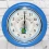Часы идут в обратную сторону Anti-clock (синий) купить в интернет магазине подарков ПраздникШоп