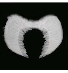 Крылья Ангела Средние 55х40см (белые) купить в интернет магазине подарков ПраздникШоп