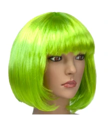 Парик Каре (зеленый) купить в интернет магазине подарков ПраздникШоп