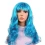 Парик Волнистый (голубой) купить в интернет магазине подарков ПраздникШоп