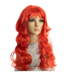 Парик Волнистый (красный) купить в интернет магазине подарков ПраздникШоп
